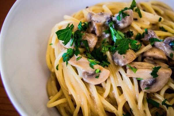 mushroom-alfredo