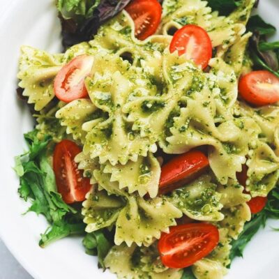 veggie-bow-tie-pasta