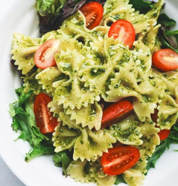 veggie-bow-tie-pasta